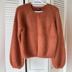 Rock & Roll Denim Camel Sweater